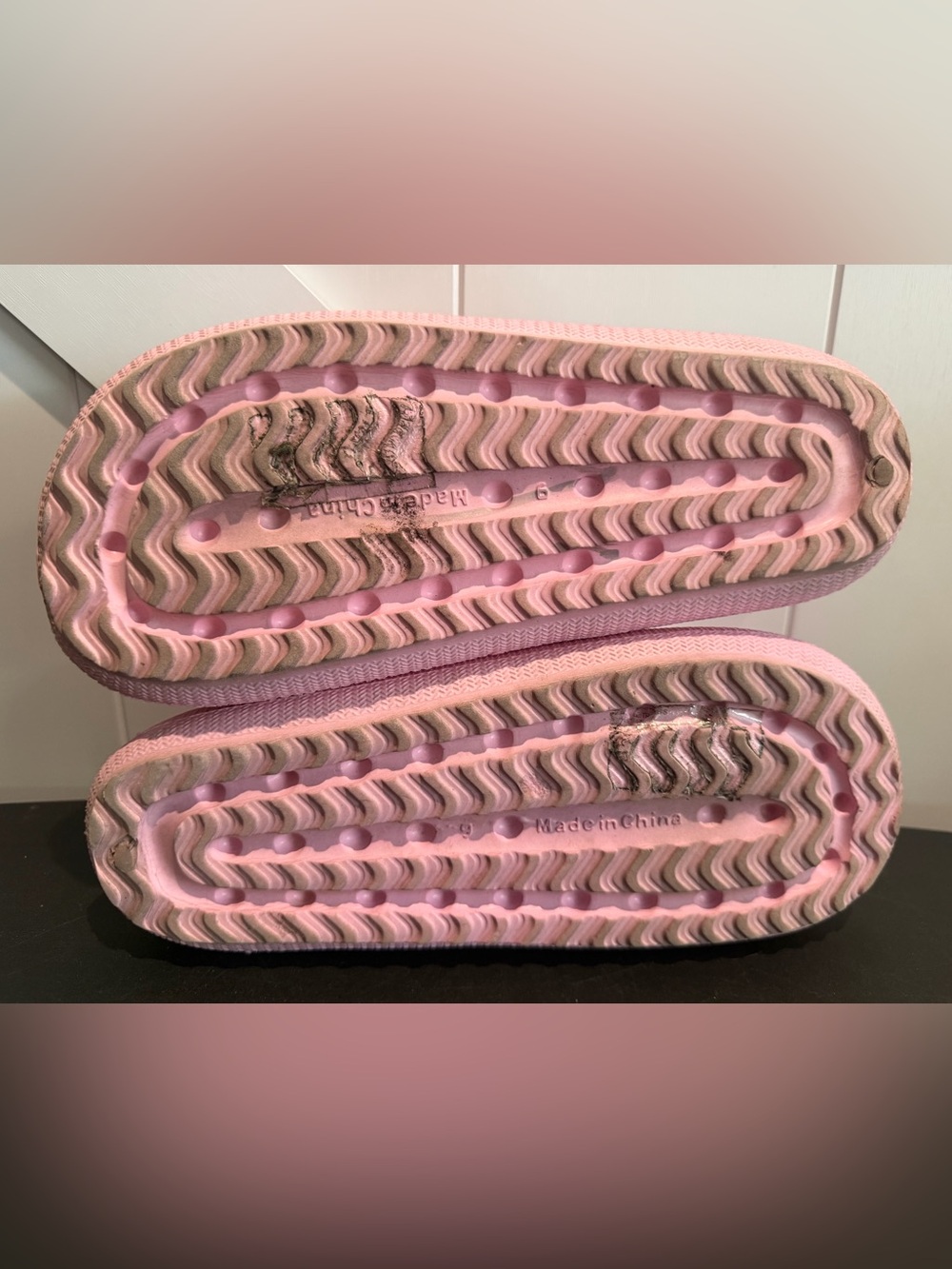 True Religion Bubblegum Pink Logo Slide Sandals - Picture 8 of 8
